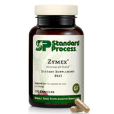 Standard Process Zymex capsules bottle front view for digestive health support.