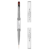 Starfa Lab dual-ended gel brush bottle design for precise nail art.
