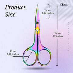 Stelone precision scissors with ergonomic finger holes for comfortable cuts
