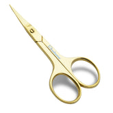 Stelone eyebrow curved scissors for precise brow shaping and clean trims