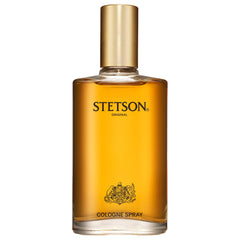 Stetson Original bottle close-up with cap detail highlighting rugged craftsmanship.