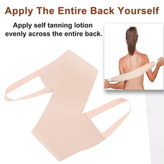 STEUGO back lotion applicator is washable and reusable for convenience.