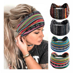 Bandas boho STGDAK elásticas para mujer, mantienen el cabello en su lugar durante entrenamientos.