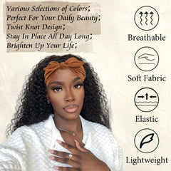 STGDAK Bow Headband in black pairs with any outfit and stays put.