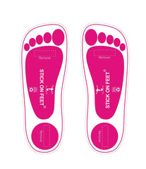 STICKONFEET premium feet pads for spray tanning provide clean, secure foot protection during sessions.