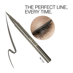 Stila Waterproof Liquid Eye Liner close-up applying for long wear.