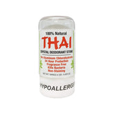 Stone deodorant stone-stick provides long-lasting odor protection with mineral salts.
