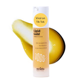 Stratia Lipid Gold bottle front view highlighting the hydration-rich ceramide moisturizer for all skin types.