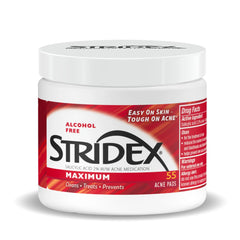 Stridex Maximum Pads textured pad for deep cleansing and pore care