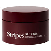 STRIPES Beauty Rich & Tight body butter jar for lasting hydration and comfort.