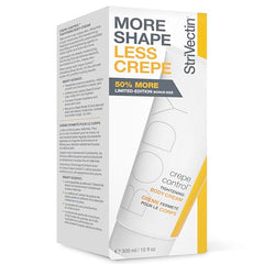 StriVectin Crepe Control texture close-up highlights creamy, deeply moisturizing formula.