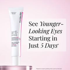 Close-up of StriVectin eye cream texture for easy application around the eye
