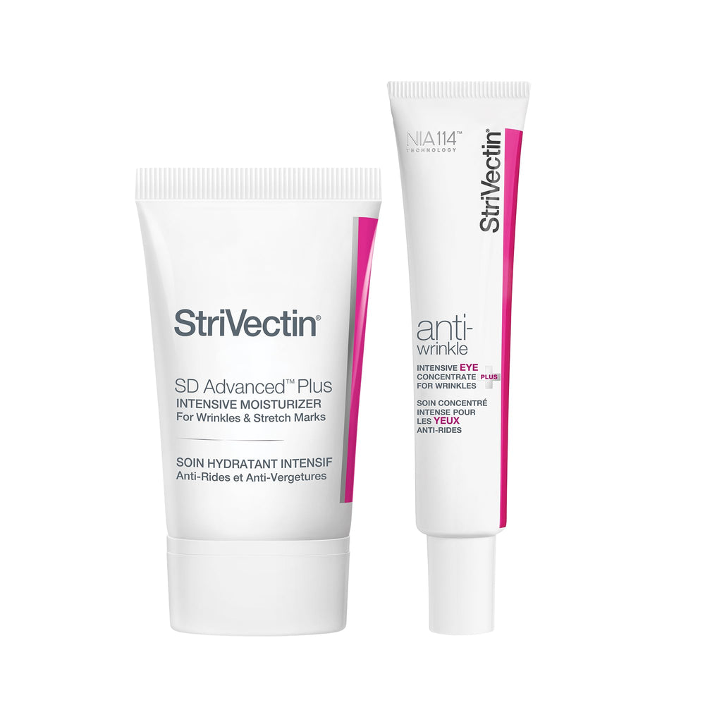 StriVectin SD Advanced Plus Intensive Moisturizer bottle for smoother, hydrated skin.