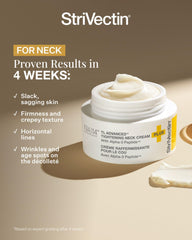Neck and decollete area after application suggesting improved smoothness