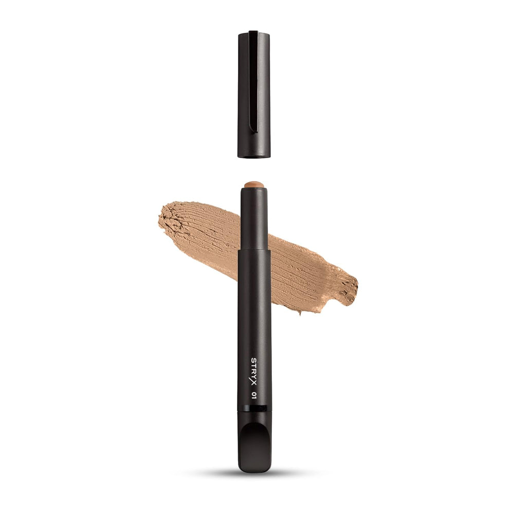 Stryx Concealer Tool medium mahogany compact for quick, discreet coverage
