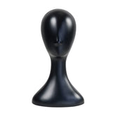 Studio Limited 16-inch black mannequin head for lifelike wig display