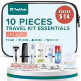Stuhrling Bottle Trektote kit front view highlights a compact travel hygiene solution.