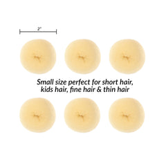 Styla Hair kids ballet bun donut assembly in action