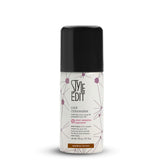 STYLE EDIT travel-size root touch up spray bottle provides on-the-go gray root coverage.