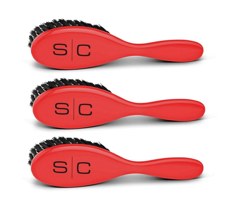 StyleCraft Fresh Cut brush close-up with soft nylon bristles for gentle scalp comfort.