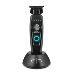Stylecraft Saber cordless hair trimmer front view for precise grooming on the go