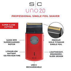 Stylecraft Uno 2.0 lithium-ion battery emphasizes long cordless runtime.