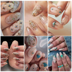 STZPRONAIL star sticker embossed adds dazzling nail accents