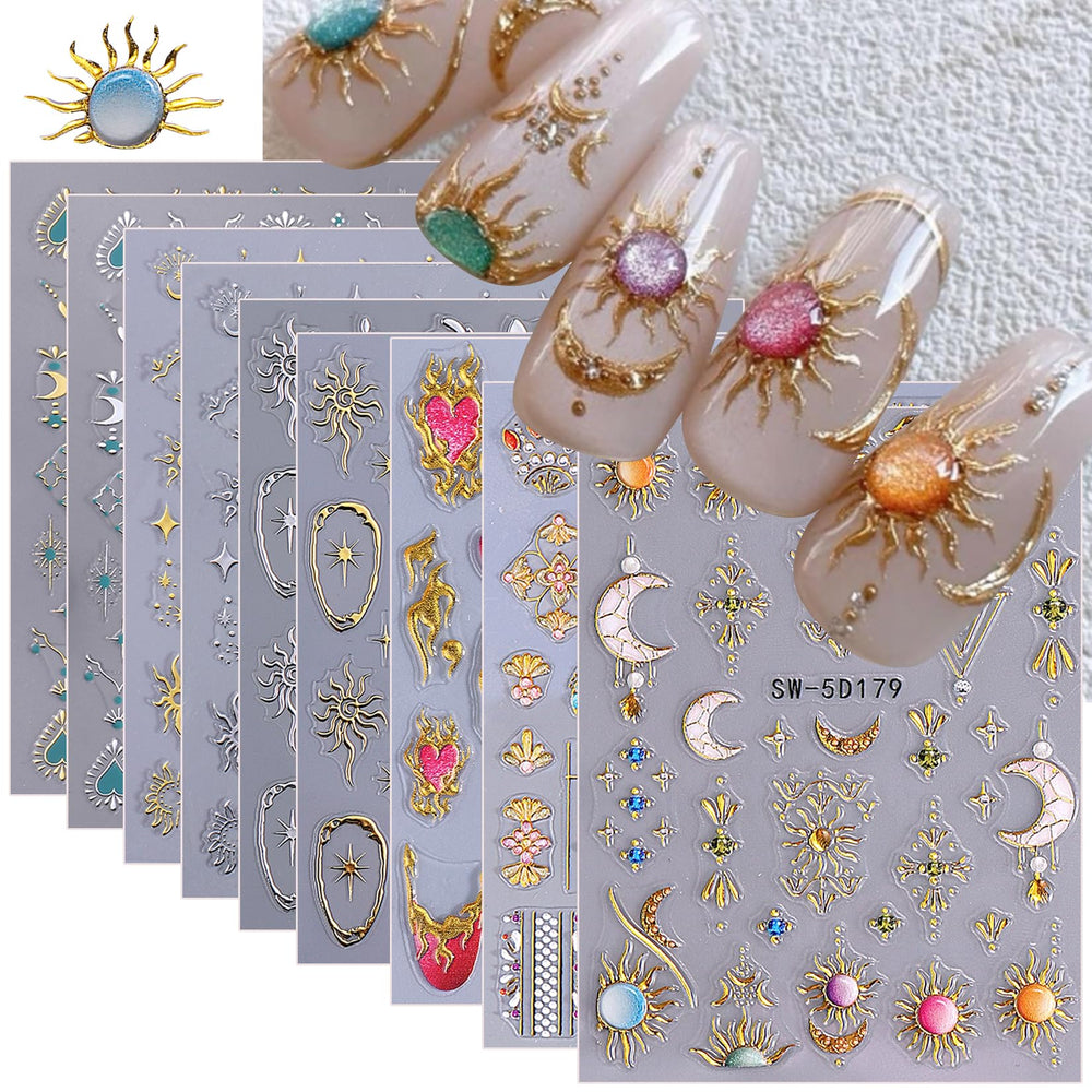 STZPRONAIL sun sticker embossed for chic nails and lasting shine