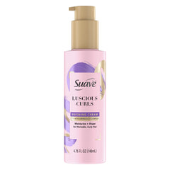 Suave Crema Definición Rizos: botella, definición suave y brillo ligero para rizos.