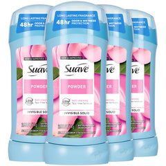 Desodorante Suave para mujer barra invisible en polvo para uso diario