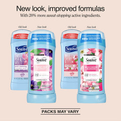 Desodorante Suave para Mujer Flor de Cerezo Salvaje, pack trasero y sello cruelty-free.