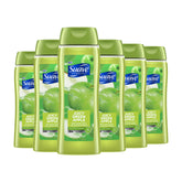 Suave Essentials gel ducha manzana, aroma fresco e hidratante para uso diario.