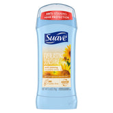 Suave Everlasting Sunshine: desodorante invisible para uso diario sin manchas.