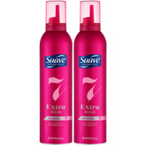 Suave Extra Hold Mousse muestra textura suave de espuma para peinado ligero