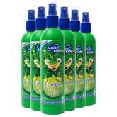Suave Kids Silly Apple Detangler bottle eases tangles for fast styling.