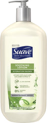 Loción corporal Suave con aloe, botella para hidratación diaria de la piel