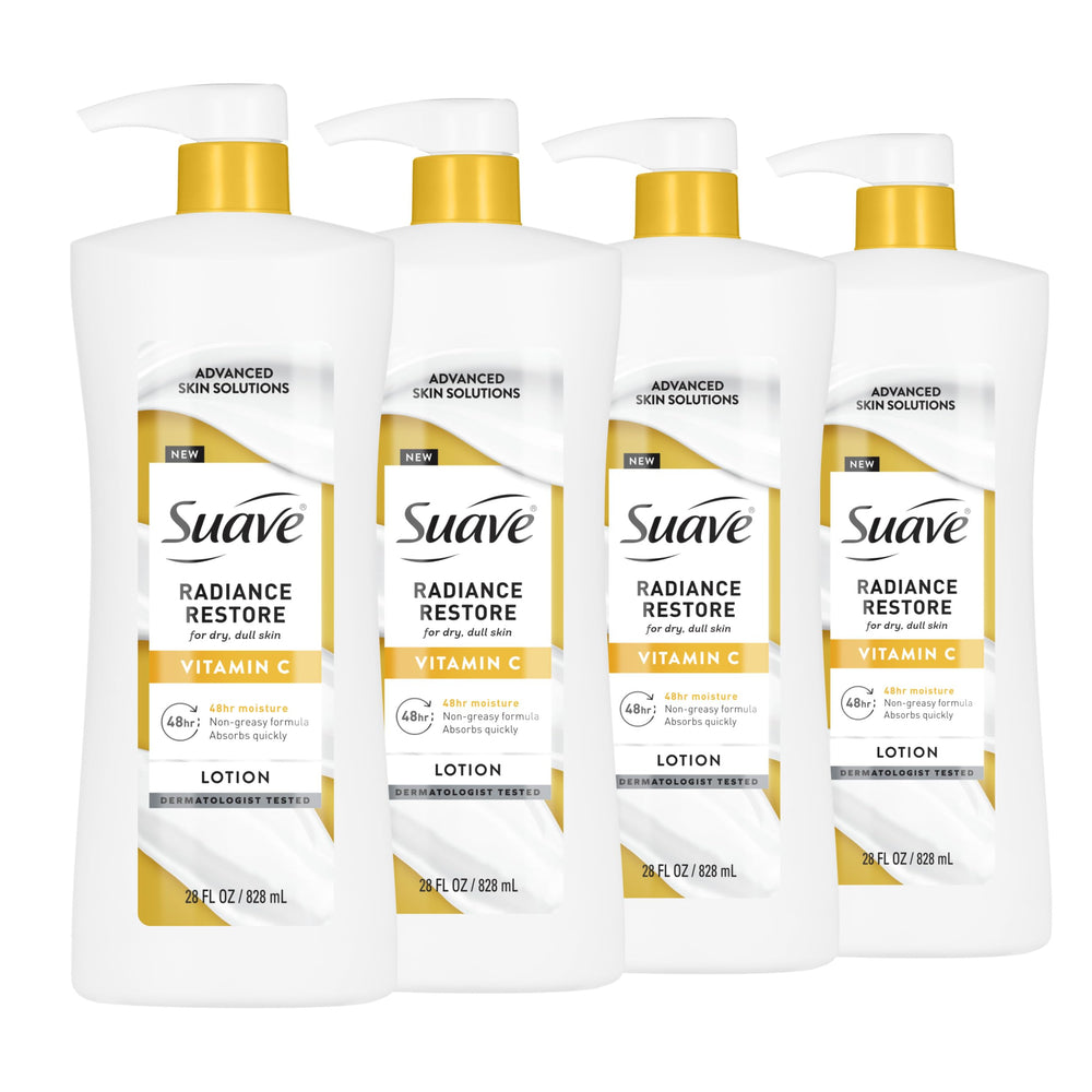 Suave loción para manos y cuerpo con aloe vera, hidratación diaria
