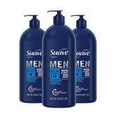 Suave Men Ocean Charge 2-in-1 bottle for quick cleansing and conditioning.