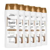 Suave Nourishing Care lotion bottle showing deep hydration for daily use.