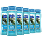 Suave Ocean Breeze bottle highlights the refreshing fragrance for daily showers.