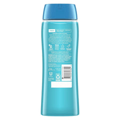 Suave Ocean Breeze lather demonstrates creamy, refreshing cleansing.