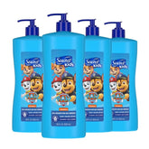 Suave Patrulla Canina 3en1, botella llamativa para el baño.