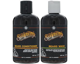 Suavecito Beard Wash bottle front for easy grooming.