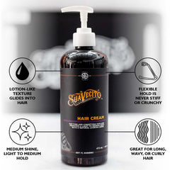 Sujeción ligera de Suavecito para mantener estilo todo el día sin sensación áspera.