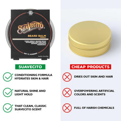 Suavecito fragrance closeup highlights clean masculine scent during grooming