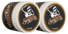 Suavecito Pomade Firme strong hold bottle shows reliable styling power