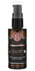 Suavecito Premium Blends beard oil bottle with pump for easy application and skin hydration.