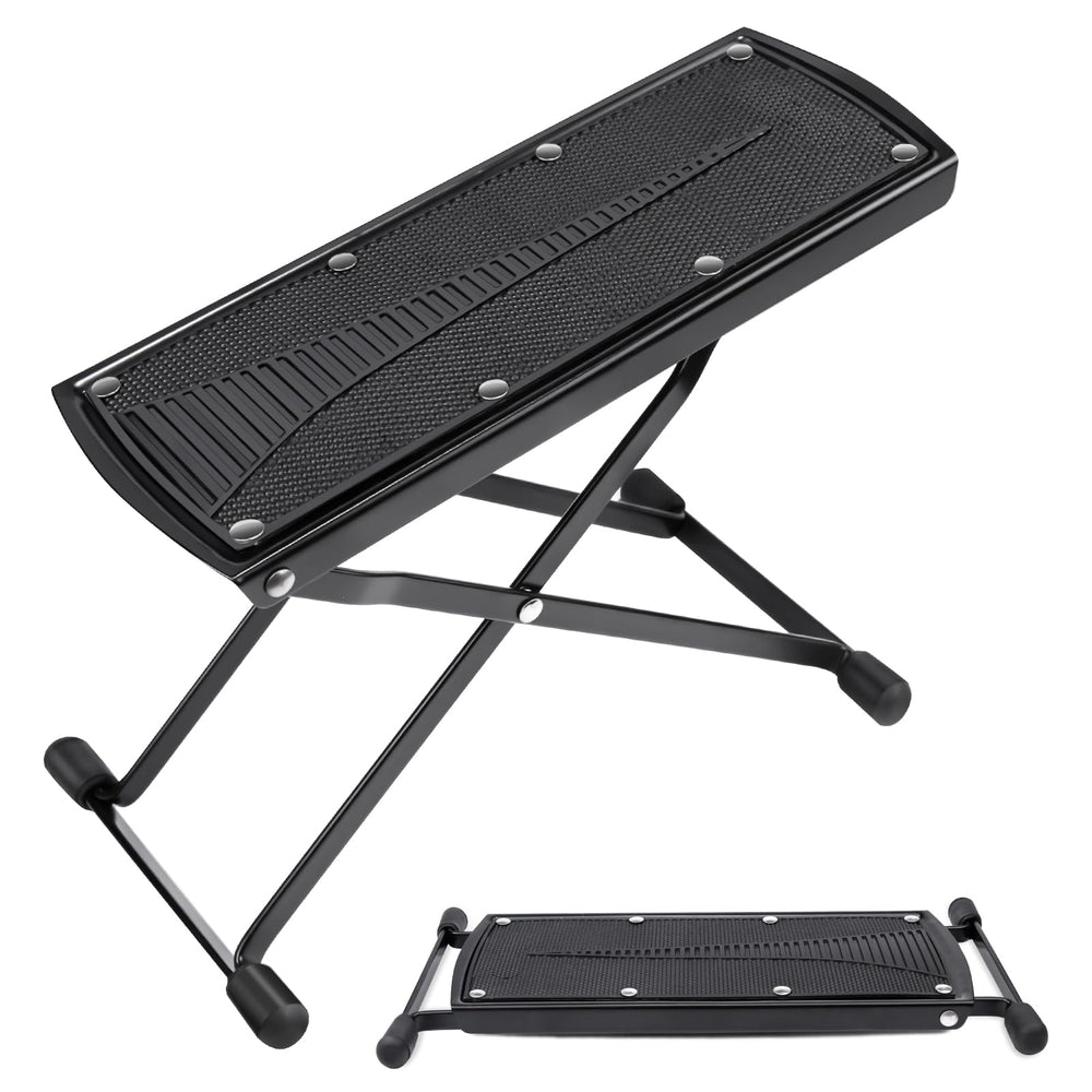 SUBAY pedicure foot rest with six height options for customized comfort.