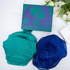 SubSahara net sponge with open-weave design delivering rich lather