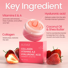 SUDAJI hyaluronic acid drops for deep lip hydration